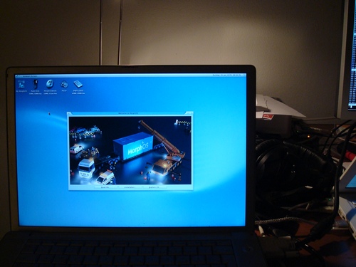 MorphOS na PowerMac G4 1.67 GHz
