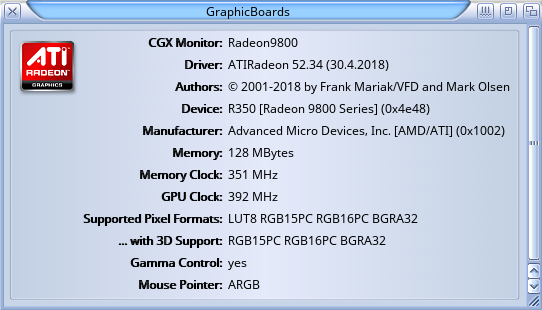 přetaktovaný Radeon9800Pro